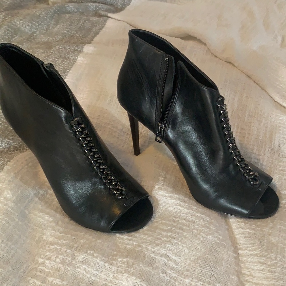 Coach black high heels